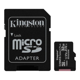 Memoria Micro Sd Kingston 32GB Con Adaptador Sd