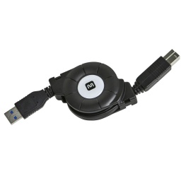 Cable de datos retrctil Usb B a Usb A